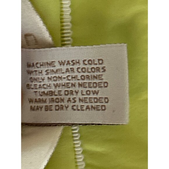 Chico's Neon Green Quilted Zip-Up Jacket Size 1 (Small) Women's Outerwear - Picture 5 of 7